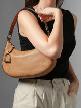 Sac Port� �paule M Altesse Cuir Etrier Jaune altesse EALT017M-vue-porte