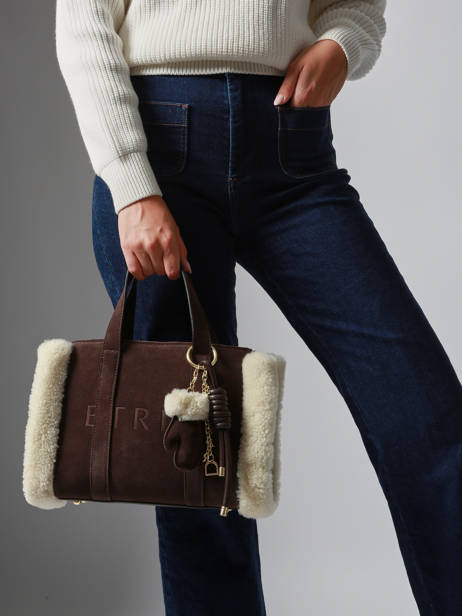 Crossbody Bag Alpin Leather Etrier Brown alpin EALP140S other view 1